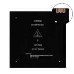 CR10 Aluminum Heated Bed 310x310x3mm. 24V, 220W