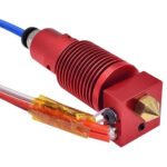 CR-10S PRO Extruder Hotend Kit Round Red 24V - Image 5