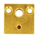 CR10S Aluminum Heater Block, Gold - Image 3