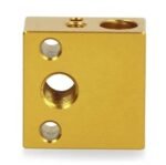 CR10S Aluminum Heater Block, Gold - Image 2
