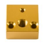 CR10S Aluminum Heater Block, Gold - Image 4