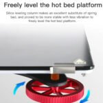 M4 Hand Twist Bed Leveling Nut, Aluminum, 1 Pcs - Image 5