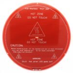 MK2Y Round PCB HeatBed 220mm, 12Vdc, for Delta 3D Printer - Image 4