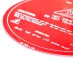 MK2Y Round PCB HeatBed 220mm, 12Vdc, for Delta 3D Printer - Image 3