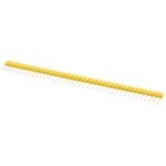 Pin Header Male (2.54mm) 1X40 Straight, Yellow - Image 2
