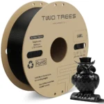Black PLA Filament, 1.75mm, 1kg/Roll | TwoTrees - Image 3