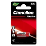 Camelion A23 Alkaline Battery, 12Vdc