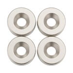 12x4mm Neodymium Disc Magnets With M4 Hole - Image 3