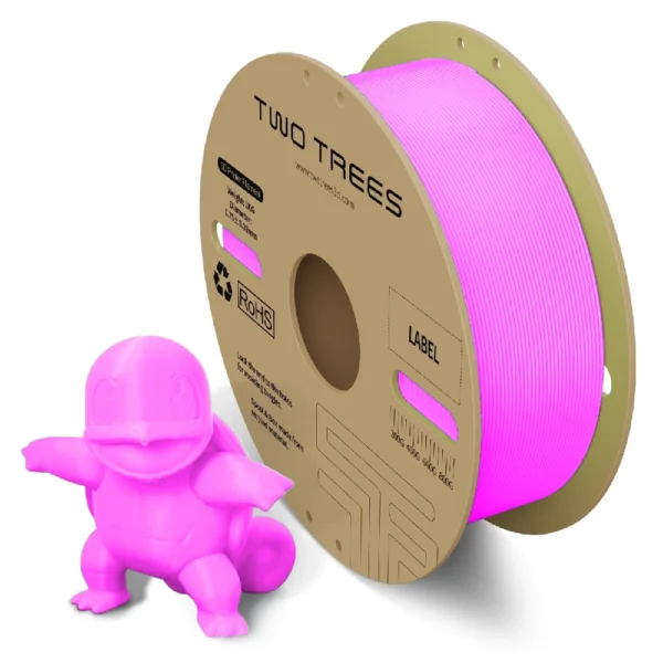 Pink PLA Filament, 1.75mm, 1kg/Roll | TwoTrees