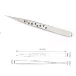 SS-SA Precision Stainless Steel Tweezers | MR - Image 2