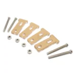 TT Gear Motor Fixing Bracket, 4Pcs With Screws and Nuts