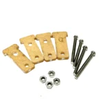TT Gear Motor Fixing Bracket, 4Pcs With Screws and Nuts - Image 2