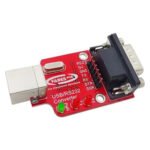 USB to RS232 Serial Module (CH340) B-Type USB Socket to DB9/Header - Image 2