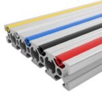 SILVER Flat Sealing Strip 2020 6mm- 1 Meter - Image 3