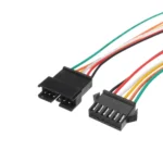 6Pin M/F SM Cable Wire Plug Connectors, 22AWG