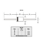 BZX79C2V7 - Zener Diode 2.7V, 500mW, 2-Pin DO-35 - Image 3
