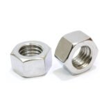M6 Galvanized Steel Hex Nut - Pack Of 10