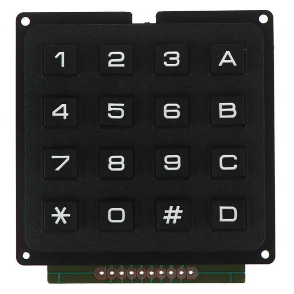 MCU Standard keyboard Matrix Keypad 16 Key (4×4)