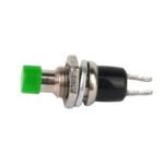 Mini Push Button Round Green N.O - 7mm - Image 3