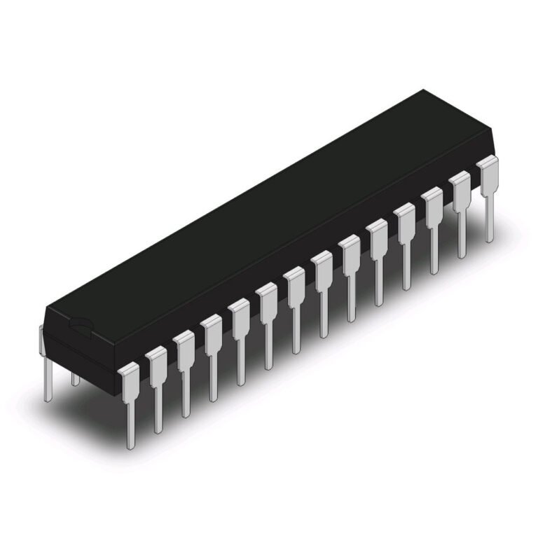 28 Pin Adapter Microcontroller ATMEGA328-PU 8bit AVR Microcontroller, 20MHz, 32 kB Flash, 28-Pin PDIP ...