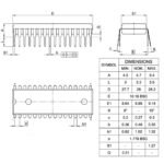 ATMEGA328-PU 8bit AVR Microcontroller, 20MHz, 32 kB Flash, 28-Pin PDIP - Image 3