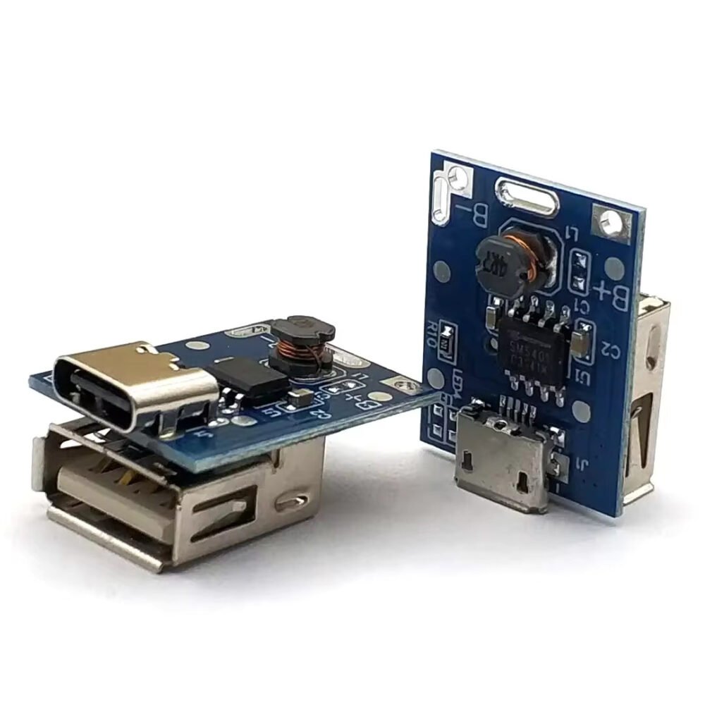 Power Bank Module Single USB Type C 5V-1A | Flux Electronix