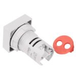 Square Frequency Indicator 0-99HZ - 22mm - Red - Image 2