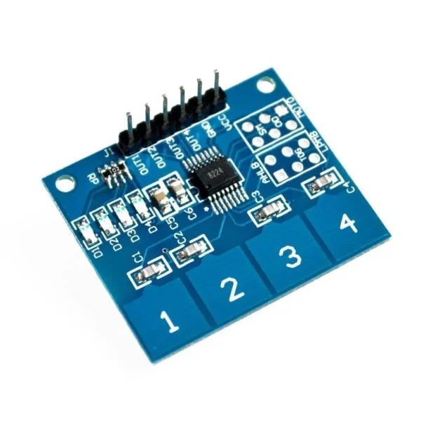 TTP224 - 4 Digital Capacitive Touch Sensor Switch Module