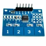 TTP224 - 4 Digital Capacitive Touch Sensor Switch Module - Image 3