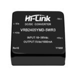 VRB2405YMD-5WR3 DC/DC Power Module 18-36Vdc to 5Vdc, 1A, 5W | HI-LINK - Image 2