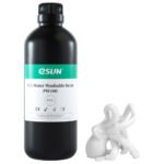 eSUN PW100 PLA Water Washable Resin, White, 1Kg/Bottle