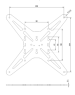 Y-Axis Carriage Plate For 214x214mm Heated Bed - Image 5