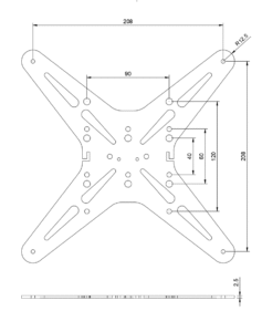 Y-Axis Carriage Plate For 214x214mm Heated Bed - Image 5