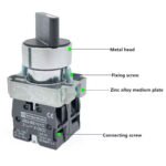 Selector Switch, 3-Position, 2NO, 22mm - Image 5