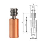 Bimetal E3D V6 Titanium Copper HeatBreak - Image 4