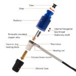 CHC V6 Volcano Ceramic Hotend Kit, 24Vdc, 60W Heater - Image 4