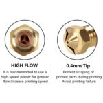 0.8mm E3D Volcano  Hight Flow CHT Nozzle, Copper - Image 3