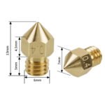0.4mm MK8 CHT Copper Nozzle - Image 3