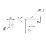 0.6mm MK8 hardened steel nozzle - Image 4