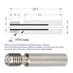 MK8 Heat Break Pipe With PTFE - Image 4