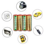 TOSHIBA Heavy Duty Battery, Size AA, R6KGF SP-4C - Image 3