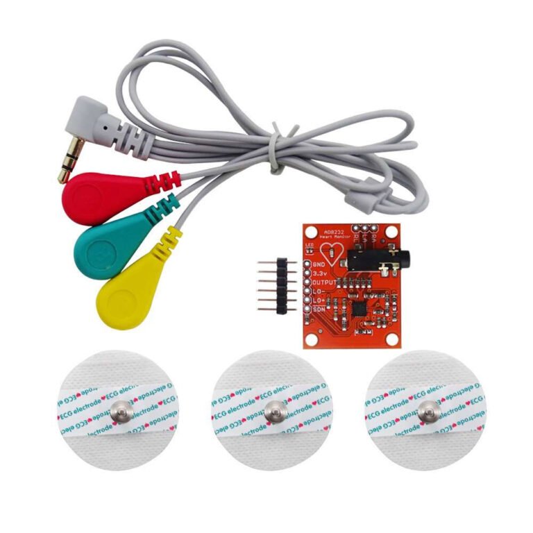 Pulse Sensor Kit ECG AD8232 Heart Rate (Pulse) Sensor kit | Flux Electronix