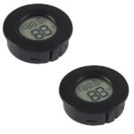 Round Digital Temperature Humidity Sensor Meter - Image 5