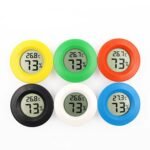 Round Digital Temperature Humidity Sensor Meter - Image 2