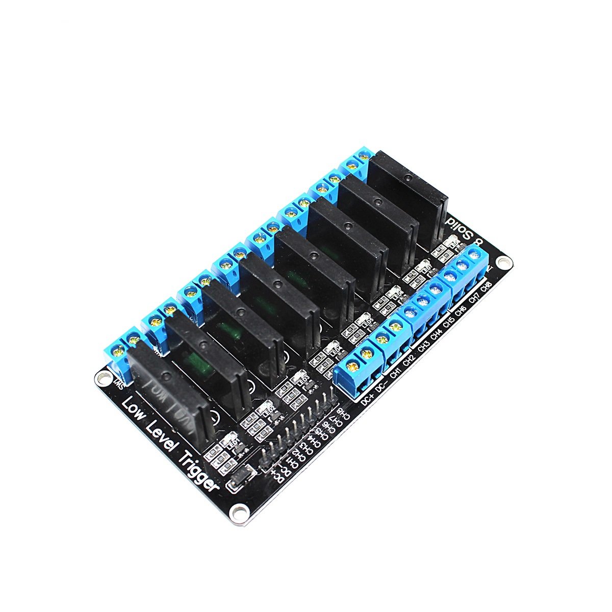 Solid State Relay Module 8 Channel - 5Vdc | Flux Electronix