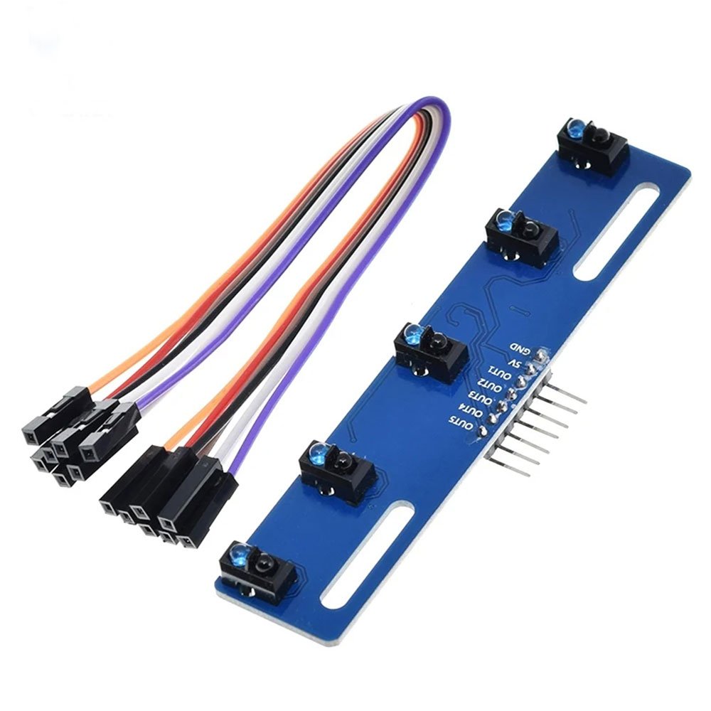 TCRT5000L IR Line Follower Module, 5 channel