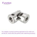 5x6mm Stainless Steel Cross Universal Coupling - Image 3