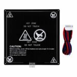 MK3 Aluminum Heated Bed 220x220x3mm, 12Vdc, With NTC and 90cm Cable