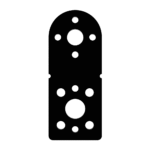 25GA370 Geared Motor Holder Bracket - Image 4