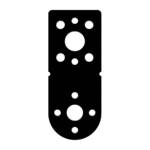 25GA370 Geared Motor Holder Bracket - Image 5